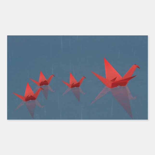 Stickers Jour de Pluie calme (Devant)