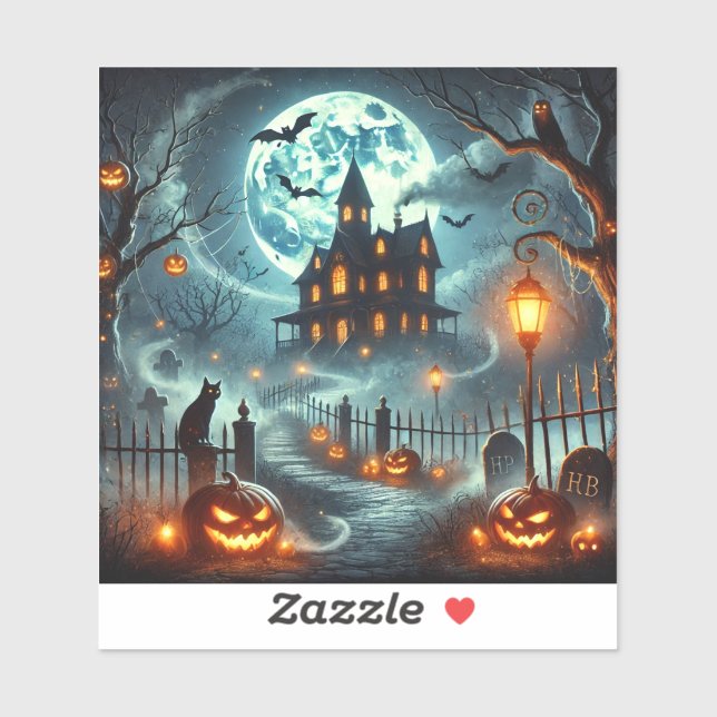 Stickers Jour d'Halloween (Feuille)