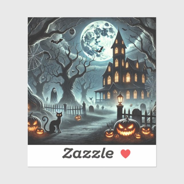 Stickers Jour d'Halloween pour tous (Feuille)