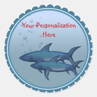 Stickers Jour du Requin