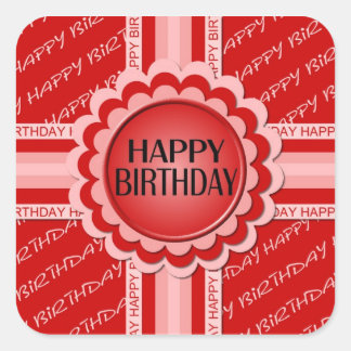 Stickers Joyeux anniversaire