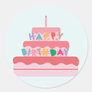 Stickers Joyeux anniversaire