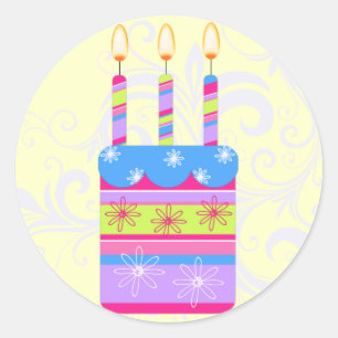 Stickers Joyeux anniversaire