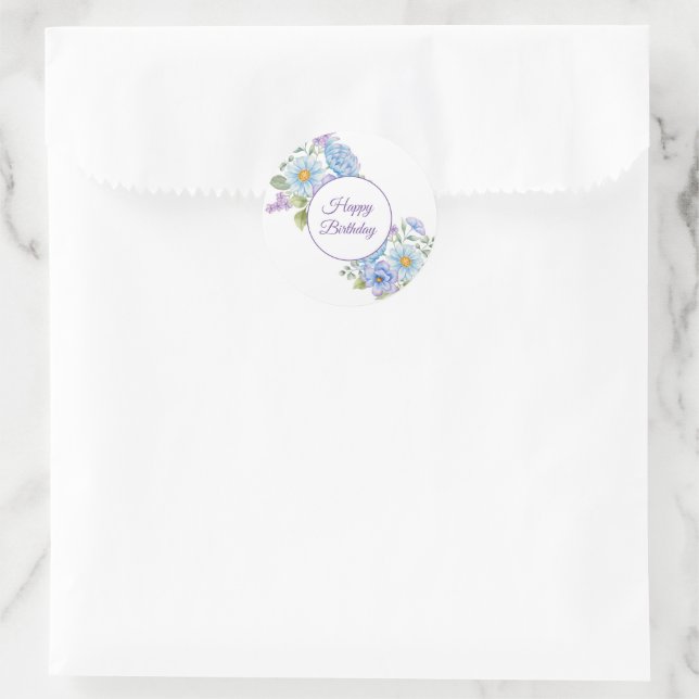 Stickers Joyeux anniversaire (Sac)