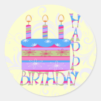 Stickers Joyeux anniversaire