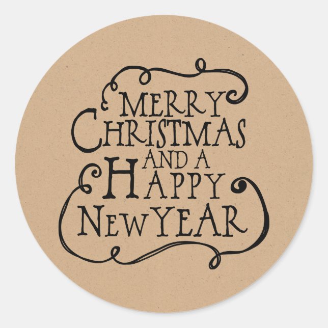 Stickers Joyeux Noël (Devant)