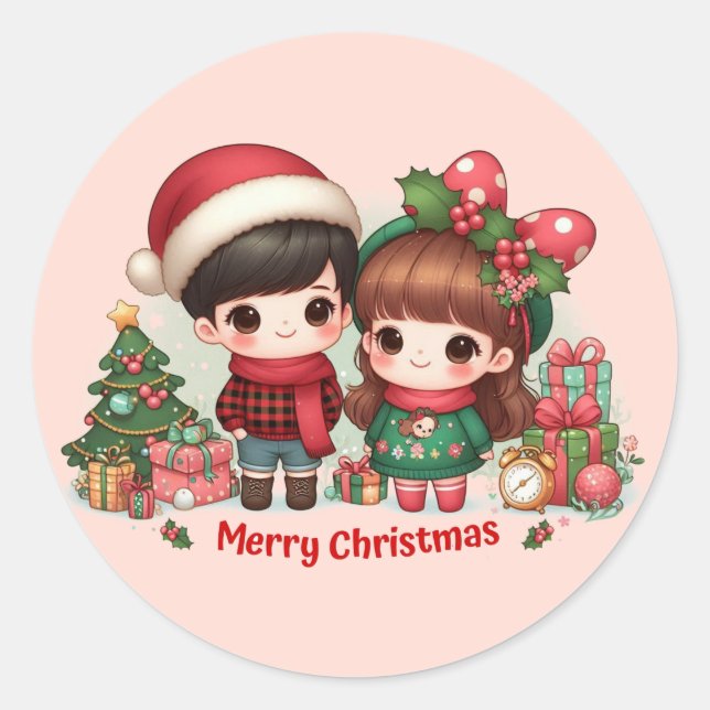 Stickers Joyeux Noël (Devant)