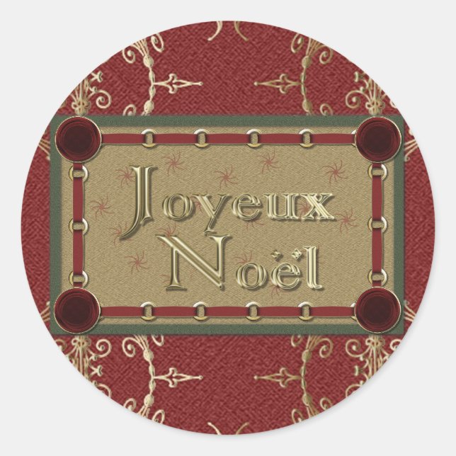 Stickers Joyeux Noel (Devant)