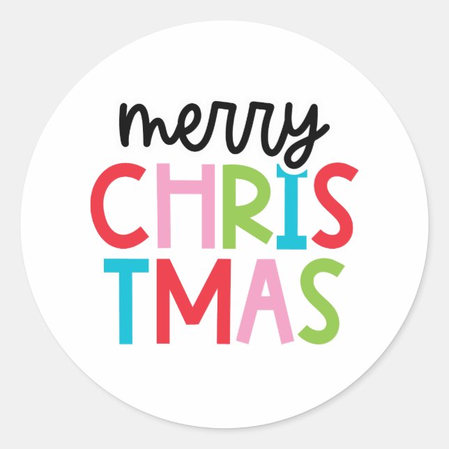 Stickers Joyeux Noël (Devant)