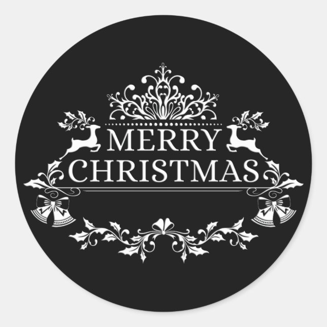 Stickers Joyeux Noël (Devant)