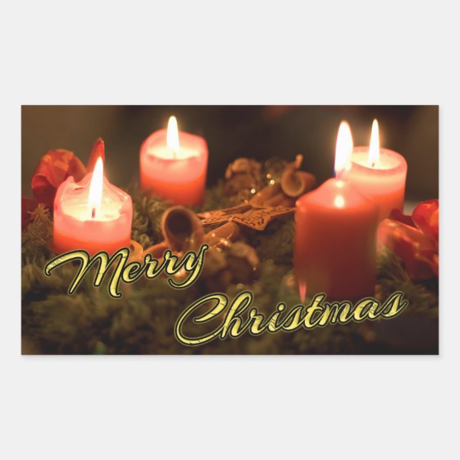 Stickers Joyeux Noël Avent (Devant)