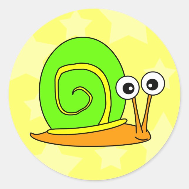 Stickers Joyeux Snail (Devant)