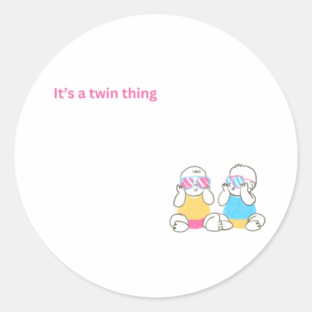 Stickers jumeaux (Devant)