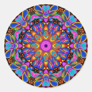 Stickers Kaleidoscope Mandala