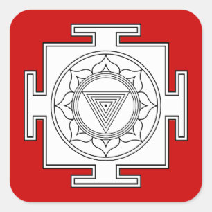 Stickers Kali Yantra