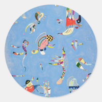 Stickers Kandinsky Sky Blue