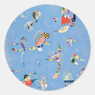 Stickers Kandinsky Sky Blue