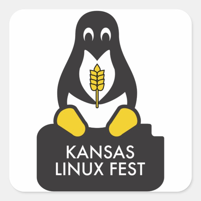 Stickers Kansas Linux Fest (Devant)