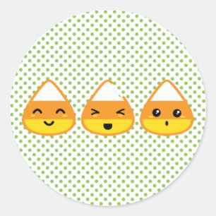 Stickers Kawaii Candy Corn