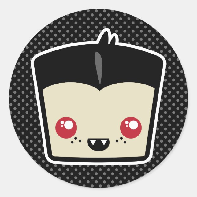 Stickers Kawaii Dracula (Devant)