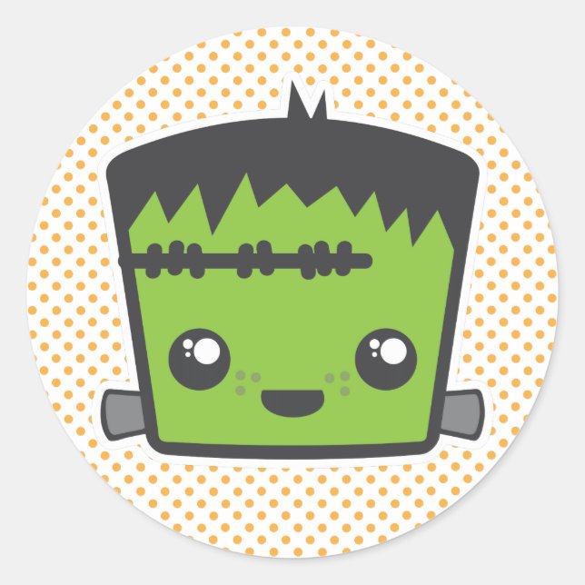 Stickers Kawaii Frankenstein (Devant)
