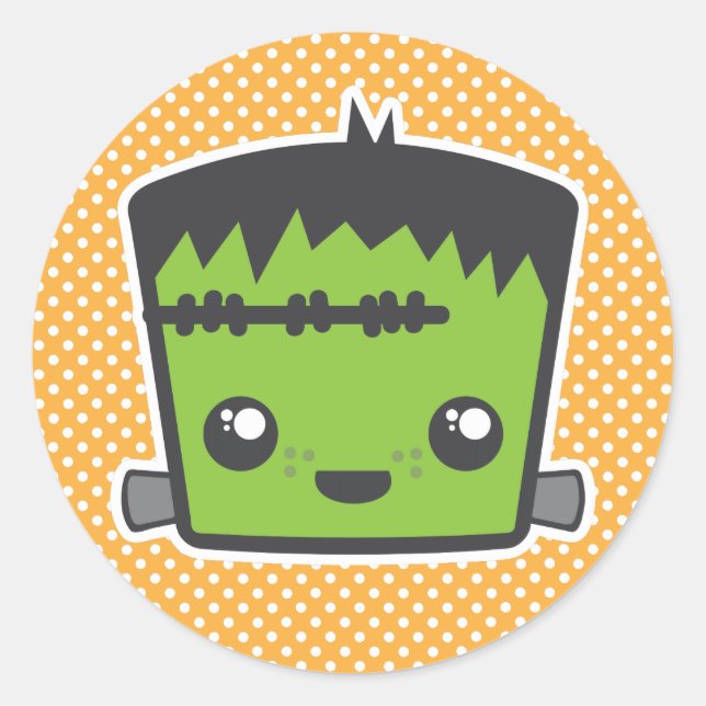 Stickers Kawaii Frankenstein (Devant)