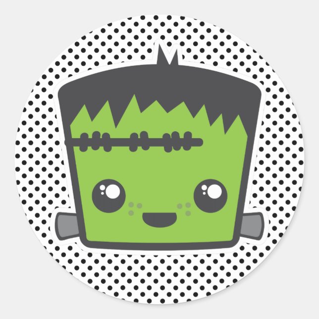 Stickers Kawaii Frankenstein (Devant)