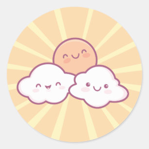 Stickers Kawaii Sunshine