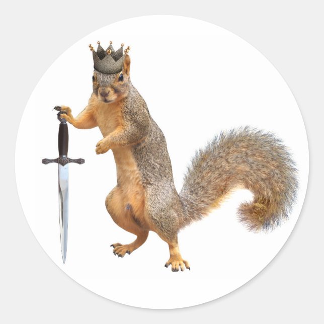 Stickers King Squirrel (Devant)