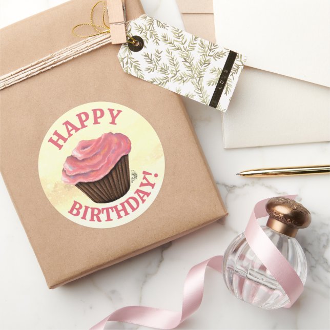 Stickers KiniArt Cupcake (Cadeaux)