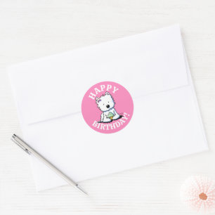 Stickers KiniArt Westie ANNIVERSAIRE