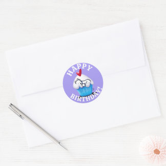 Stickers KiniArt Westie ANNIVERSAIRE