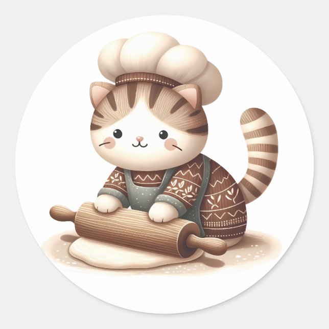 Stickers Kitten d'hiver (Devant)