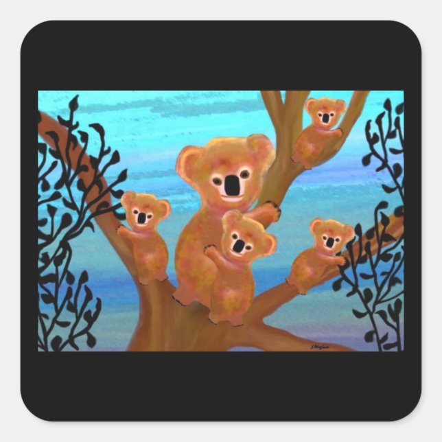 Stickers Koala Love (Devant)
