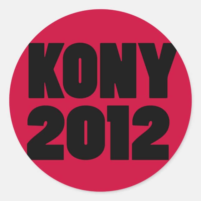 Stickers KONY 2012 (Devant)