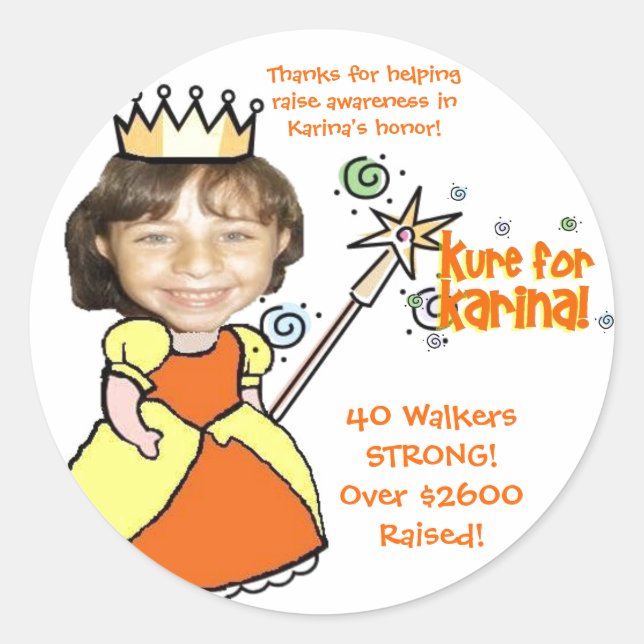 Stickers Kure pour Karina (Devant)