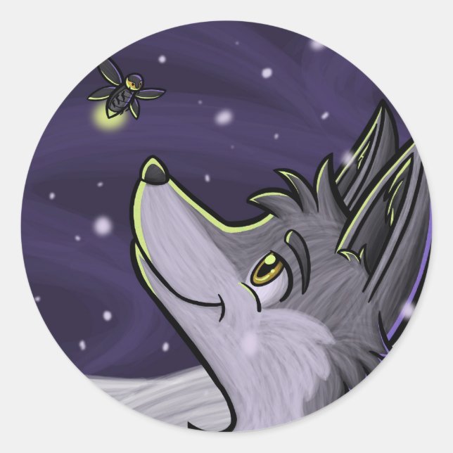 Stickers "La Dernière luciole" (Devant)