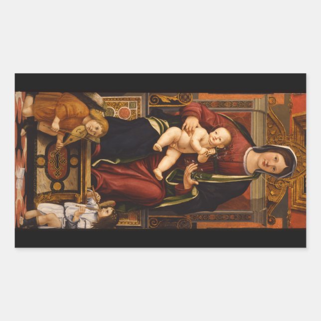 stickers "La Vierge et l'Enfant" (Devant)