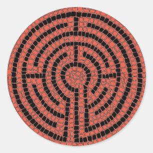 Stickers LABYRINTH XII grand rond