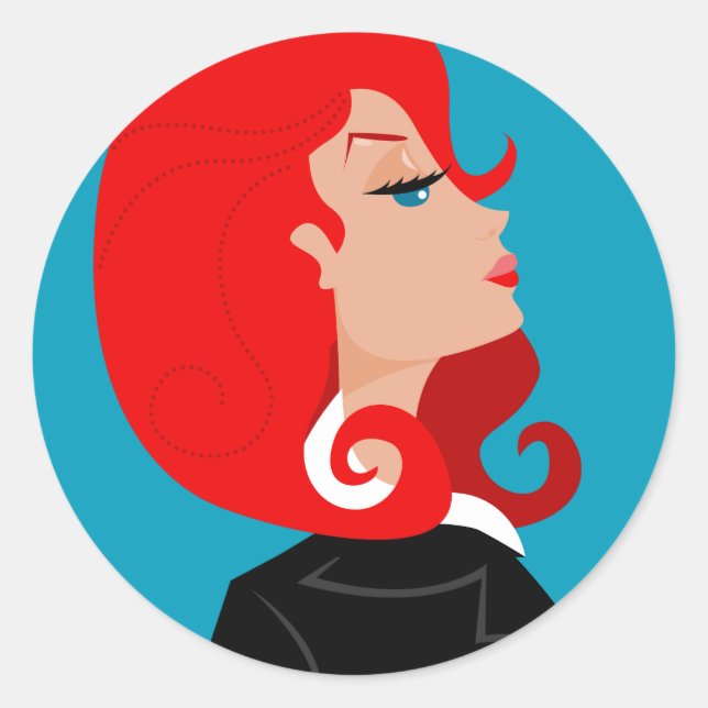 Stickers Lady Snooty (Devant)