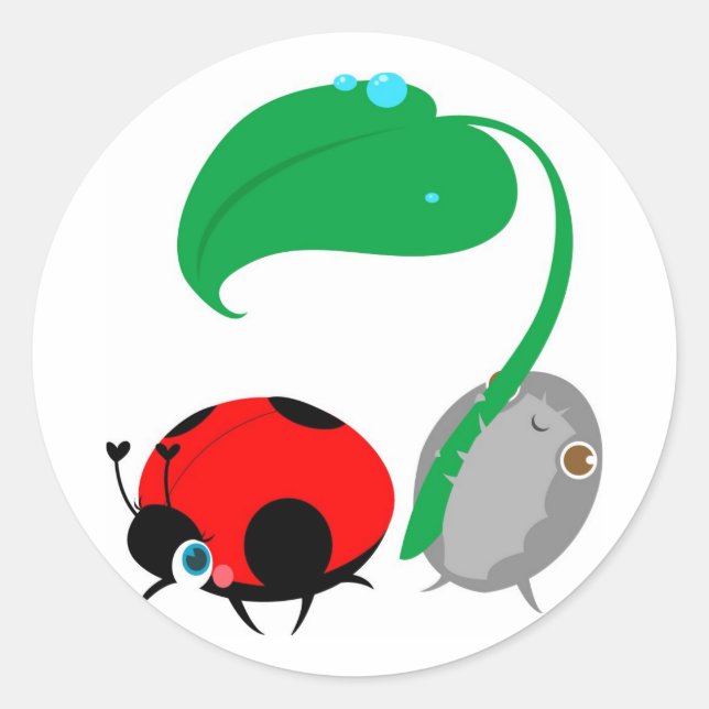 Stickers "Lady & The Pillbug" (Devant)