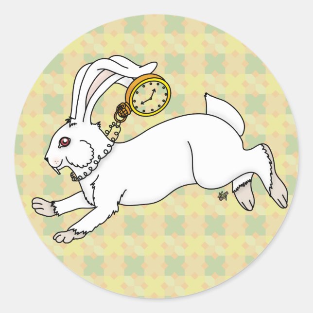 Stickers Lapin Blanc (Devant)