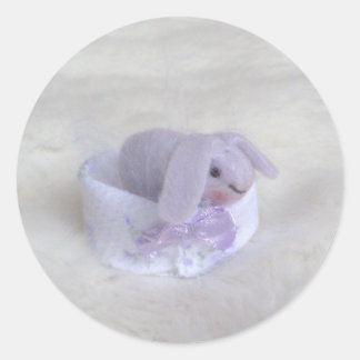 Stickers Lapin Plum