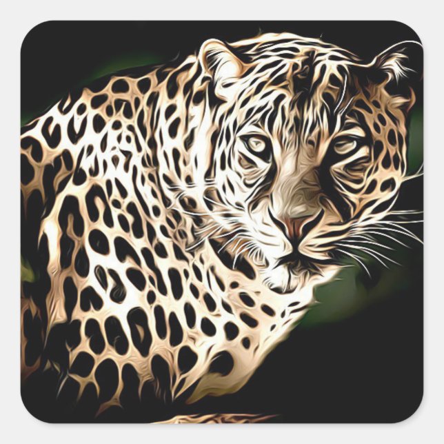 Stickers Leopard (Devant)