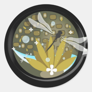 Stickers libellules