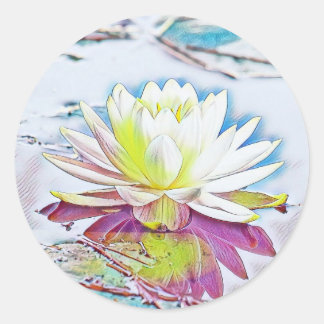 Stickers Lily d'eau
