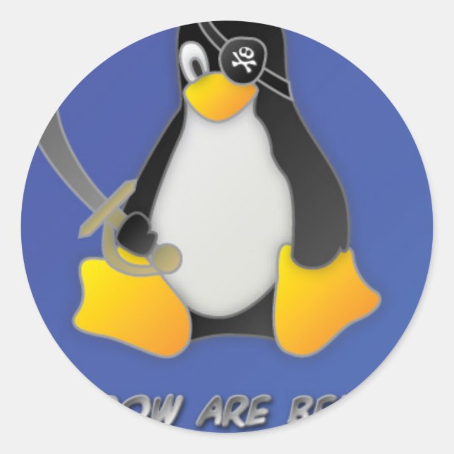 Stickers Linux (Devant)