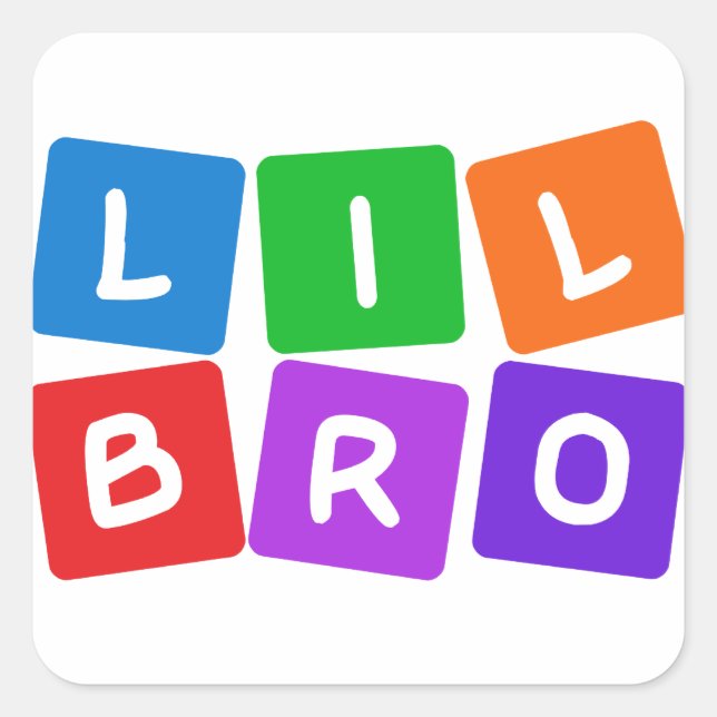 stickers Little Bro (Devant)