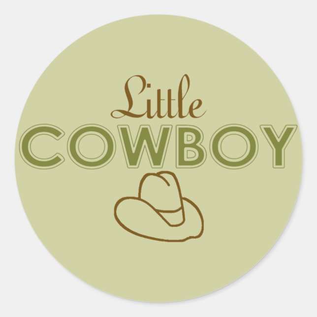 Stickers Little Cowboy (Devant)