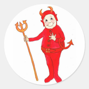 Stickers Little Red Devil